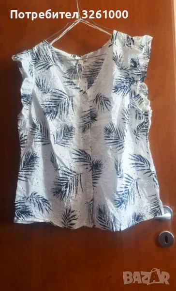 Дамска лятна блуза на C&A. Размер 50, снимка 1