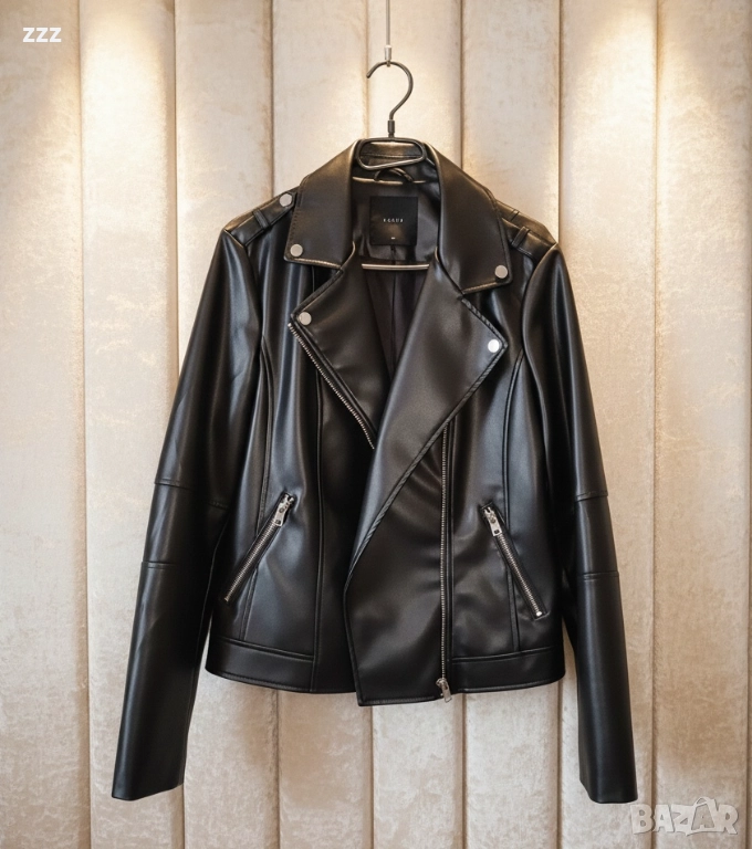 Дамско кожено яке MOHITO, снимка 1