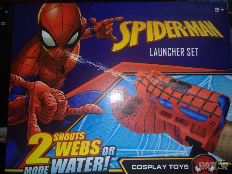 Ръкавица на Спайдърмен, с устройство за изстрелване на паяжина., снимка 1