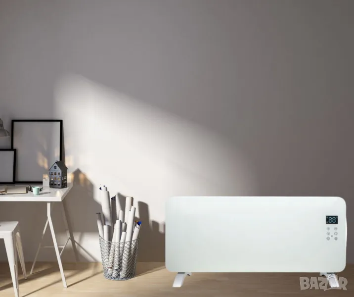 Конвектор, 2000W, стъклен панел, снимка 1