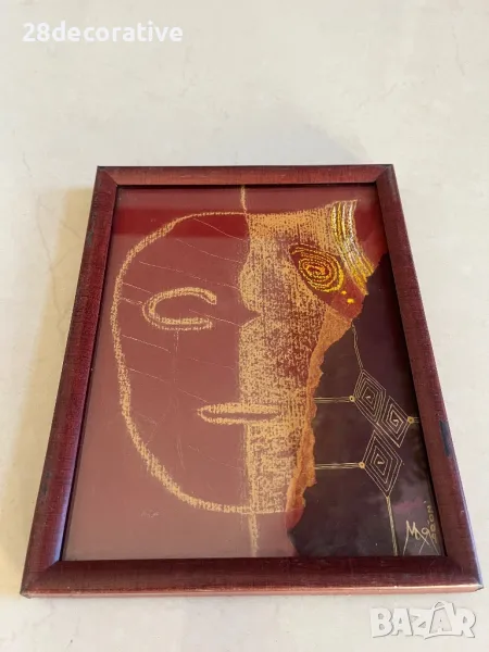 Картина Мая Мечева 2004 г. Подписана (“ Символи от Перперикон III “), снимка 1