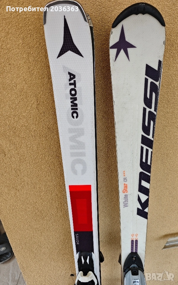 ⛷️ Ски – Atomic и Kneissl-148см, снимка 1