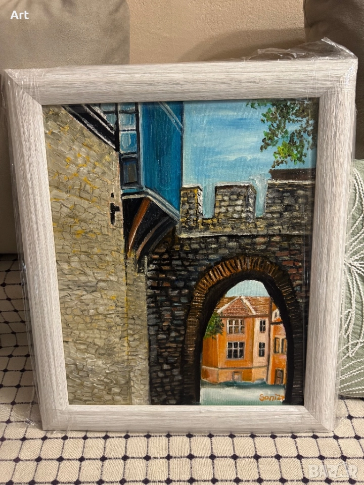 Картина на стария град, снимка 1