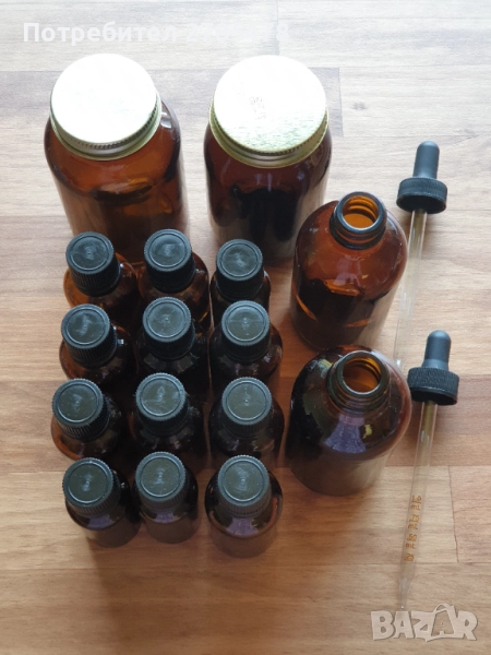 Продавам шишета тъмно стъкло, снимка 1