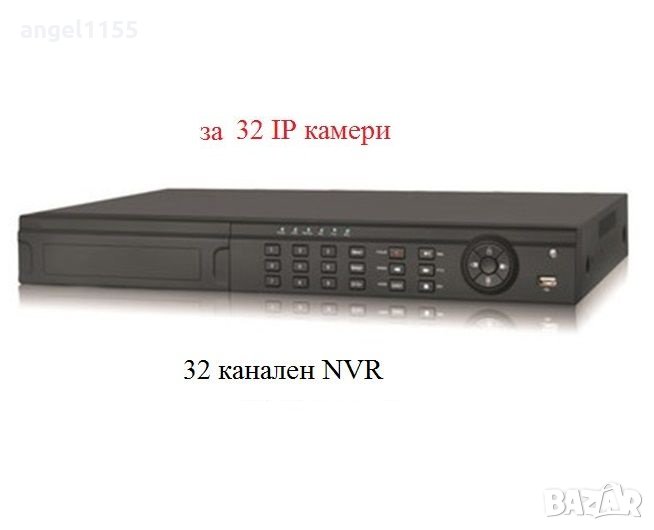 32 канален TVT NVR за IP камери - 32ch мрежов видеорекордер, снимка 1