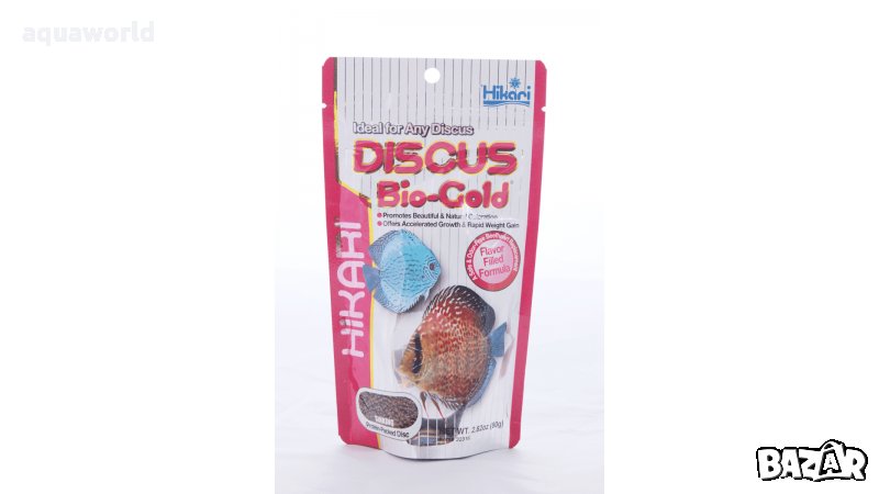 "ПРОМОЦИЯ"  Hikari Discus Bio Gold 80 гр , снимка 1