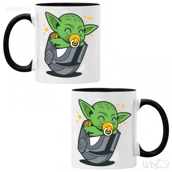 Чаша Star Wars baby yoda 3,Керамична Чаша, Кафе Чай, Игра,Изненада,Подарък,Повод,Празник,Рожден Ден, снимка 1
