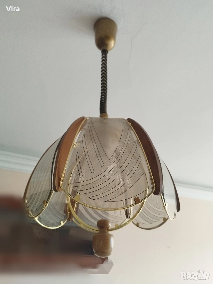 Лампа за таван, пендел немски, снимка 1