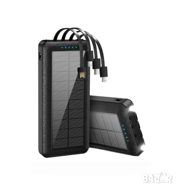 Соларна батерия 26800mAh, Solar Power Bank, снимка 1