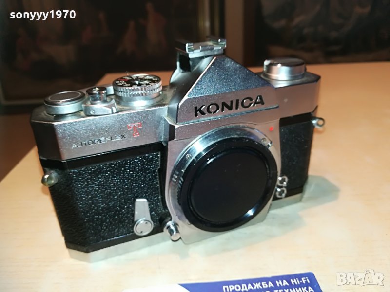 konica-made in japan-фотоапарат-внос франция, снимка 1