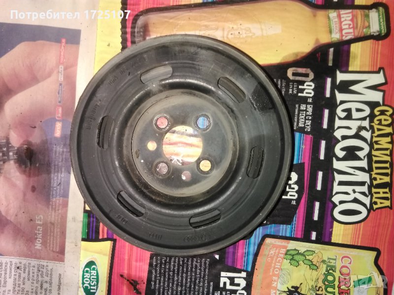 Демпферна шайба колянов вал за 1.8T Audi A3 quattro, S3, TT, Golf 4 , снимка 1