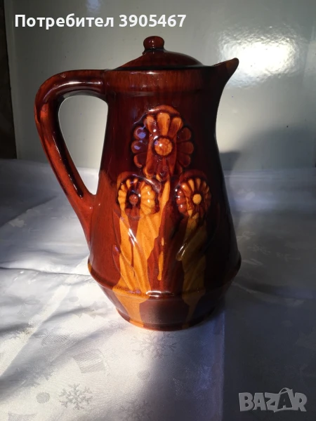 Красива керамична кана, снимка 1