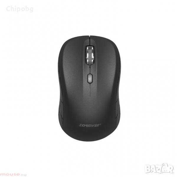 Мишка ZornWee WH002, Безжична, Черен, снимка 1