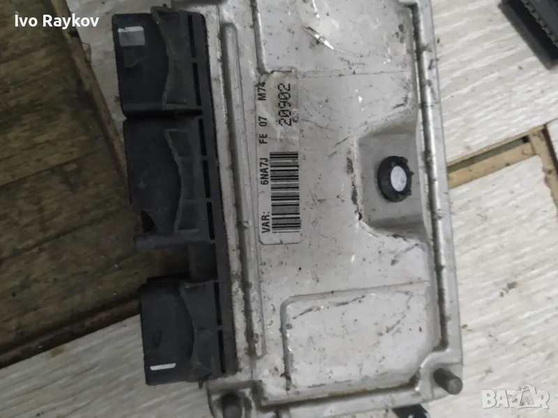 Компютър двигател за Citroen Xsara Picasso , 9637839580 , Bosch 0 261 206 633., снимка 1