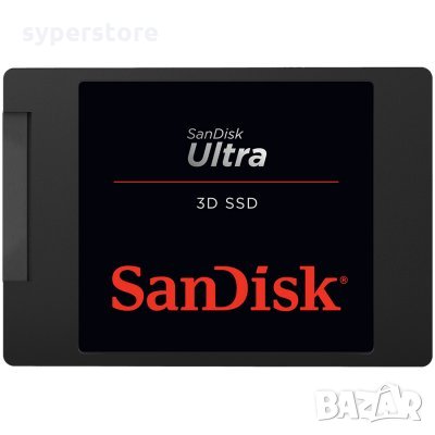 SSD хард диск SANDISK SDSSDH3-500G-G25, 500GB Ultra 3D SSD , 2.5” 7mm, SATA 6Gb/s, снимка 1
