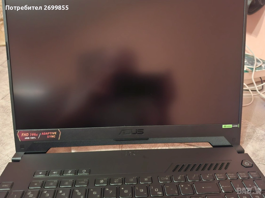Asus TUF Gaming F15 FX507VV-LP250, 15.6" FHD IPS 144Hz, i7-13620H, 16GB, 512GB SSD, RTX 4060 8GB, Me, снимка 1