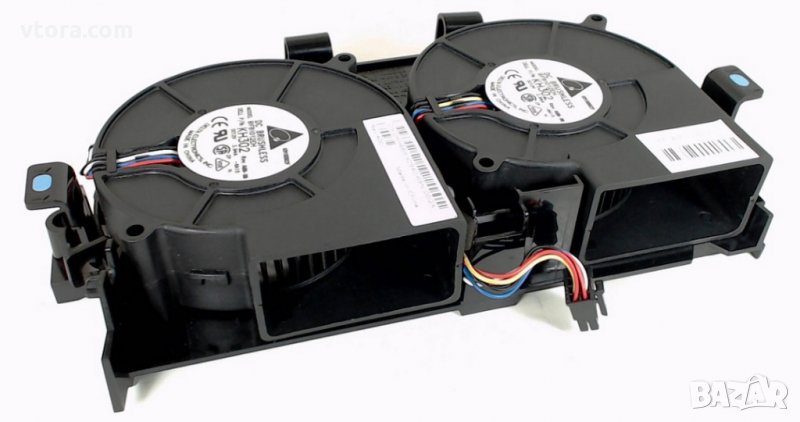 Dell 0HH668 Dual Fan Assembly Kit with 2 Fans 12V DC 2.94A, снимка 1