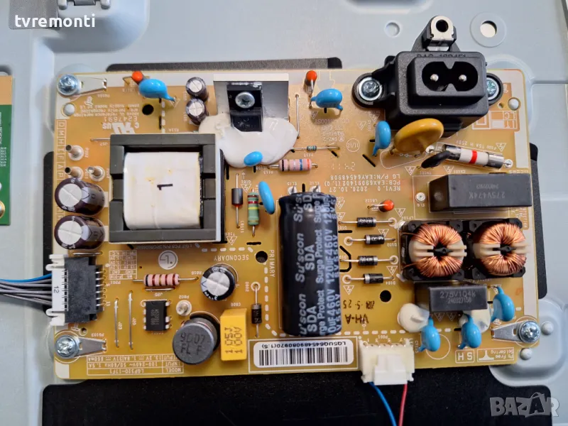 POWER BOARD ,EAX69091402(1.0),EAY64548908,LGP32D-17F1 for LG 32LQ63006LA  , for DISPLAY HC320DUN-ABX, снимка 1