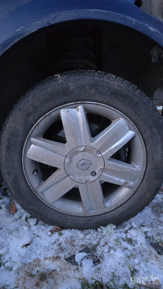 1бр джанта 4х100 за Рено Renault 16ка 16 цола без гума, снимка 1