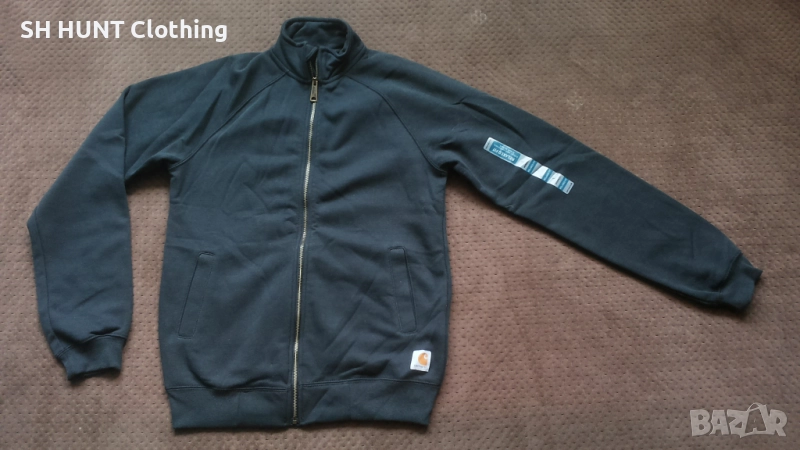 Carhartt Midweight Zip Front Sweatshirt K350 размер S Горница W4-334, снимка 1