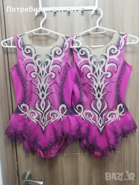 Трико ново за художествена гимнастика/танци/модерен балет/акробатика., снимка 1