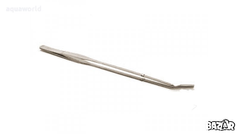 "ПРОМОЦИЯ" Пинсета със закривен връх AquaEL 27см, снимка 1