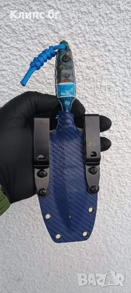 Тактическа метална черна!, снимка 1