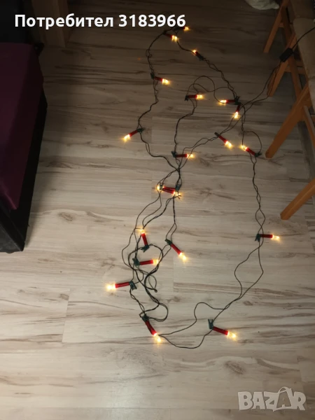 немски лампички за градината  10 метра, снимка 1