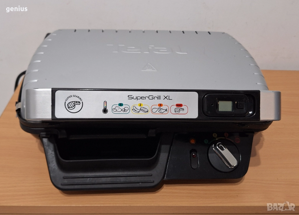 Скара грил Тефал Tefal supergrill xl GC461b34, снимка 1