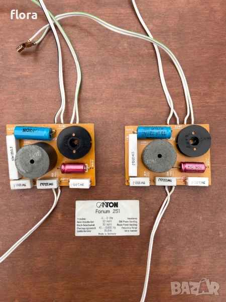 Двулентови филтри CANTON 50/80W-4/8ohm, снимка 1