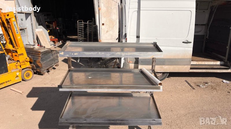 Неръждаеми стелажи регали, снимка 1