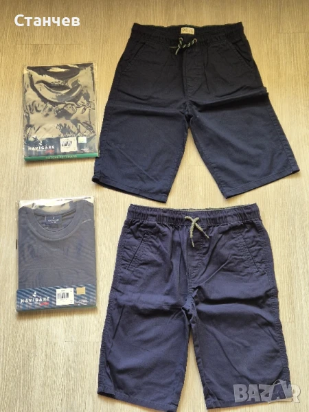 Лот 3 тениски и 3 къси гащи за момче ръст 140см, снимка 1