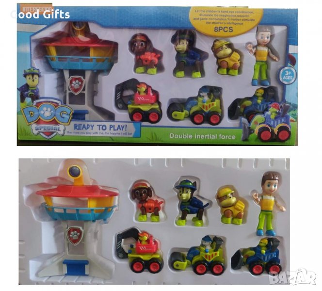 Комплект Пес Патрул и Райдър - База, снимка 1