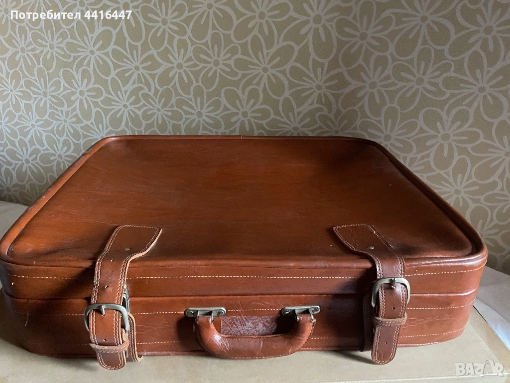 Кожен куфар, снимка 1