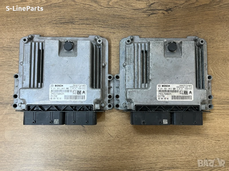 Компютър двигател EDC17C60 Peugeot 308 1.6 HDI Пежо 1.6 ХДИ pejo, снимка 1