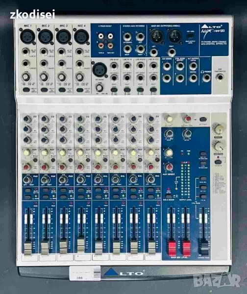DJ пулт ALTO AMX 180FX, снимка 1