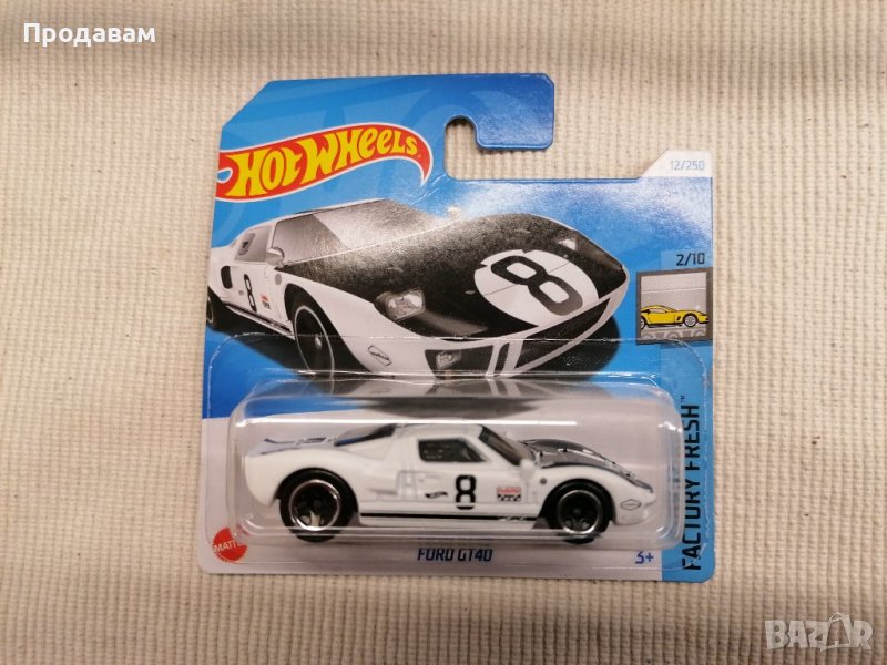💕🧸Hot Wheels Ford GT40 FACTORY FRESH, снимка 1