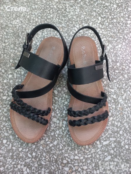 Сандали, черни, снимка 1