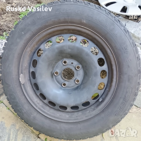 Зимни гуми и джанти 205/60/16, снимка 4 - Гуми и джанти - 52451421