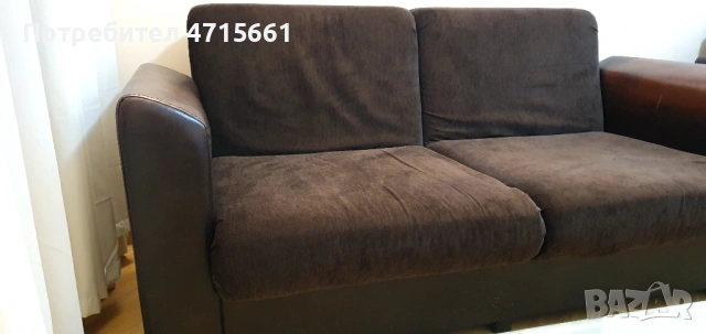 Двоен разтегателен диван 172/90см, снимка 5 - Дивани и мека мебел - 53988480