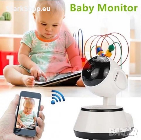 Безжична WiFi камера бебефон HD380