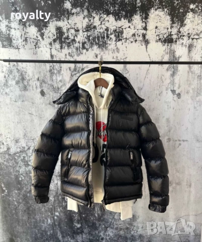 DSQUARED2 Мъжко Зимно Черно Яке , снимка 3 - Якета - 52632174