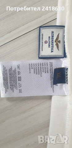 Aeronautica Militare Stretch Cotton Mens Size XL - 2XL НОВО! ОРИГИНАЛ! Мъжка Тениска!, снимка 5 - Тениски - 53949164