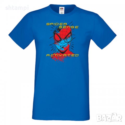 Мъжка тениска Spider Sense Activated Игра,Изненада,Подарък,Празник,Повод, снимка 8 - Тениски - 37246930