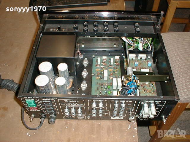McIntosh C28 Solid State Stereo Pre Amplifier-внос switzweland, снимка 2 - Ресийвъри, усилватели, смесителни пултове - 30109209