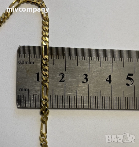 Златна Гривна 4.04 20см., снимка 4 - Гривни - 51569680