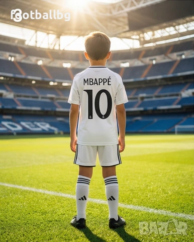 MBAPPE 10 ❤⚽️ детско юношески футболни екипи 🖤⚽️ REAL MADRID 