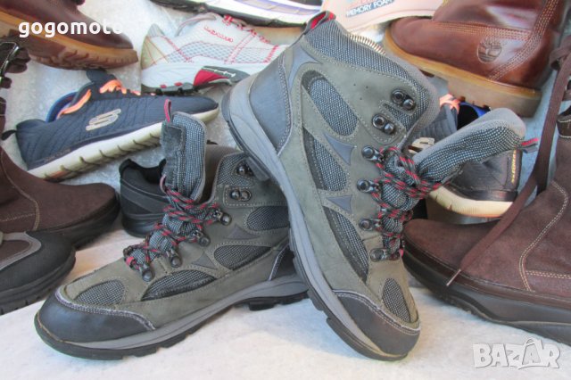 водоустойчиви ТУРИСТИЧЕСКИ обувки, МАРАТОНКИ CRANE TechTex original 38, естествена кожа + мембрана, снимка 10 - Маратонки - 35232916