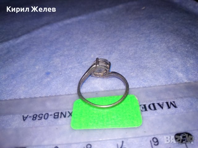 СКЪПОЦЕНЕН СРЕБЪРЕН МОДЕН ПРЪСТЕН СРЕБРО 925 с ЮВЕЛИРНО ФАСЕТИРАН БЛЕСТЯЩ КРИСТАЛ 34375, снимка 13 - Пръстени - 39666623