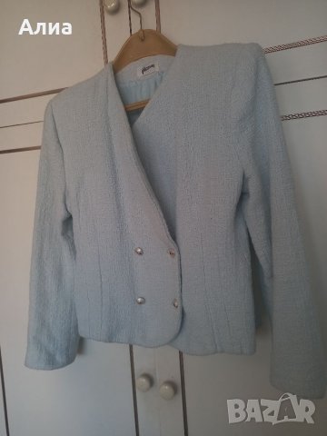 Красив светлосин, приятно мек костюм , снимка 6 - Други - 35228203